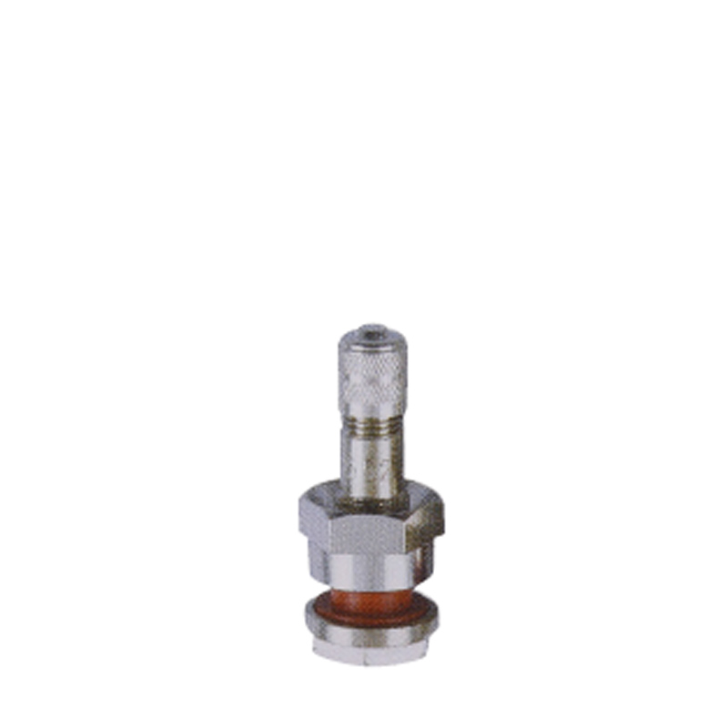 VÁLVULAS DE LATÃO BANHADA DE NÍQUEL Série TR550 COM ILHA-TR552